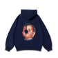 Funny spoon-covered face boy Hoodie