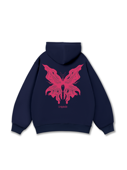 Pink Butterfly Hoodie