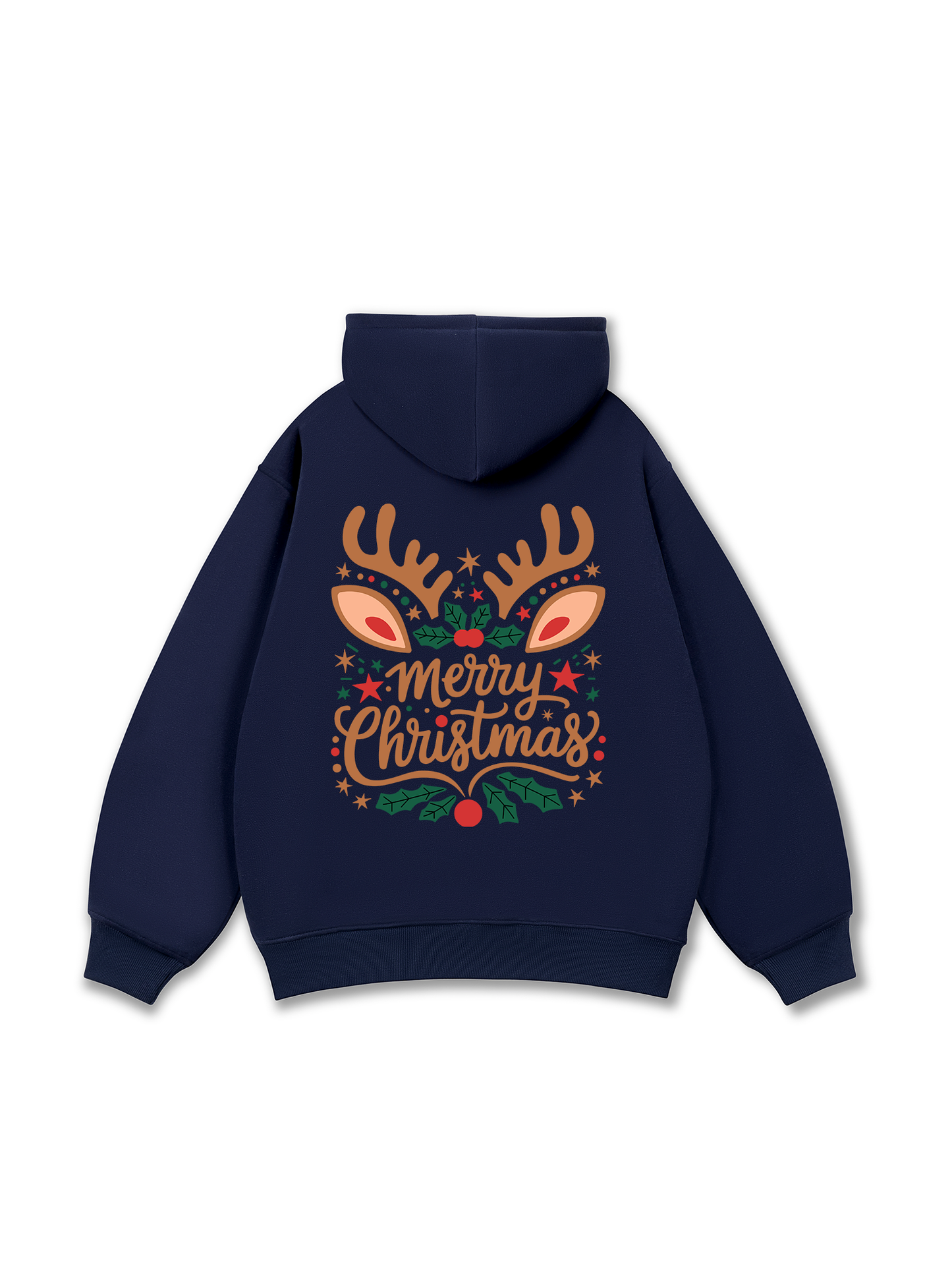 Holly Reindeer Hoodie