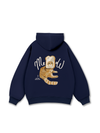 Toast Face Cat Hoodie