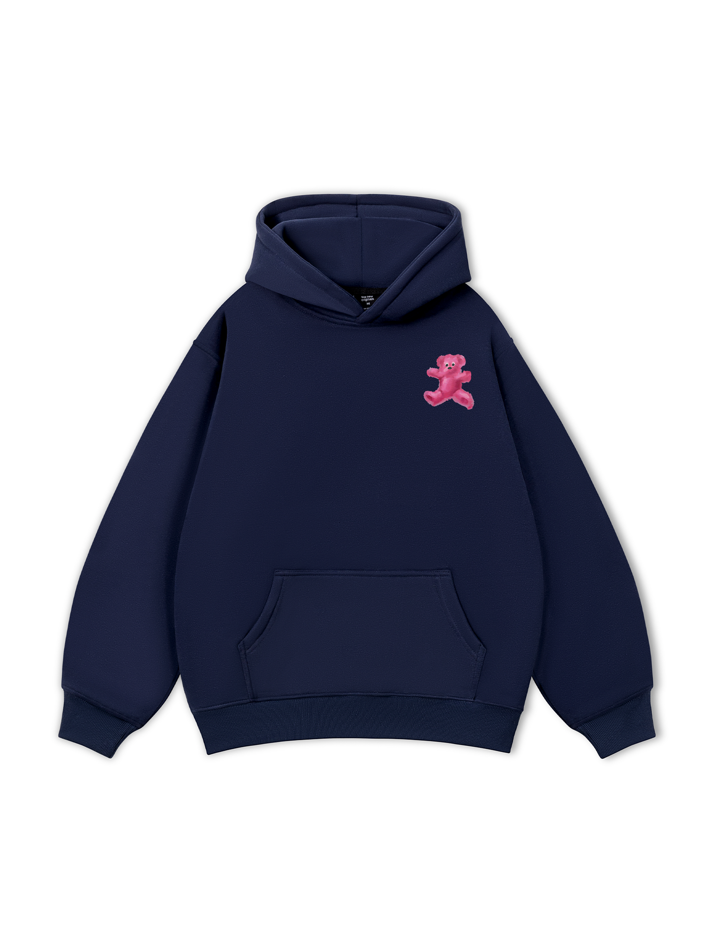 Crayon Three Bear Artwork Hoodie