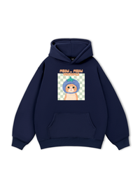 Áo Hoodie Nỉ Bông Animal Meow