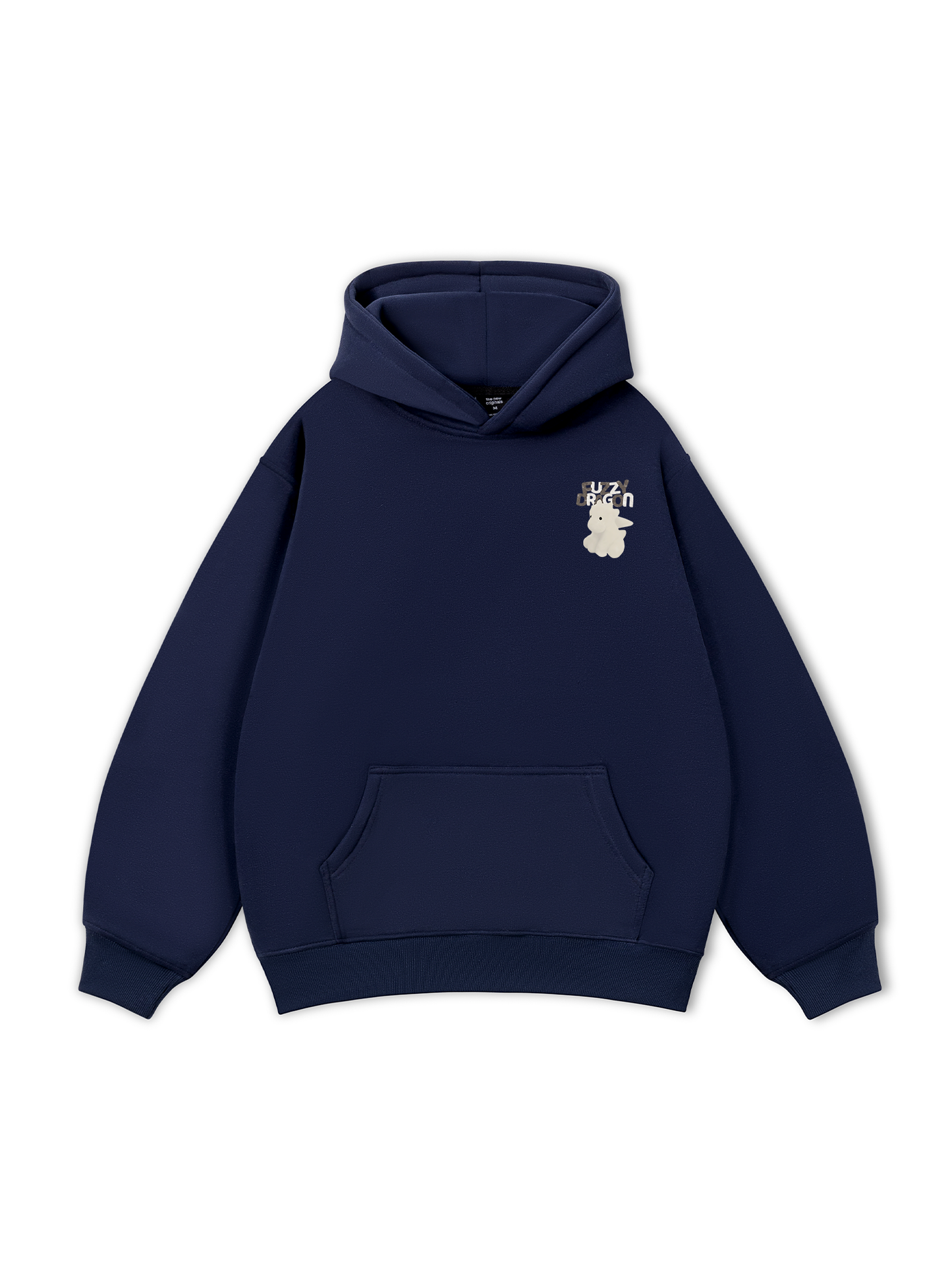 Áo Hoodie Nỉ Bông Fuzzy Font Dragon