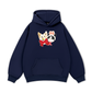 Animal Mood Bestie Puppy And Meow Hoodie