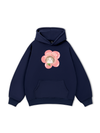 Áo Hoodie Nỉ Bông Flower Cat