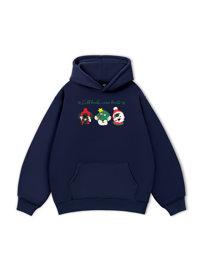 Animal Mood Cold Hand Warrm Heart Hoodie