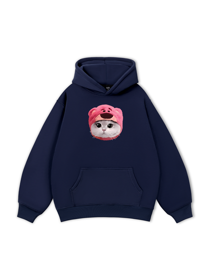 Animal Mood Pink Meow Hoodie