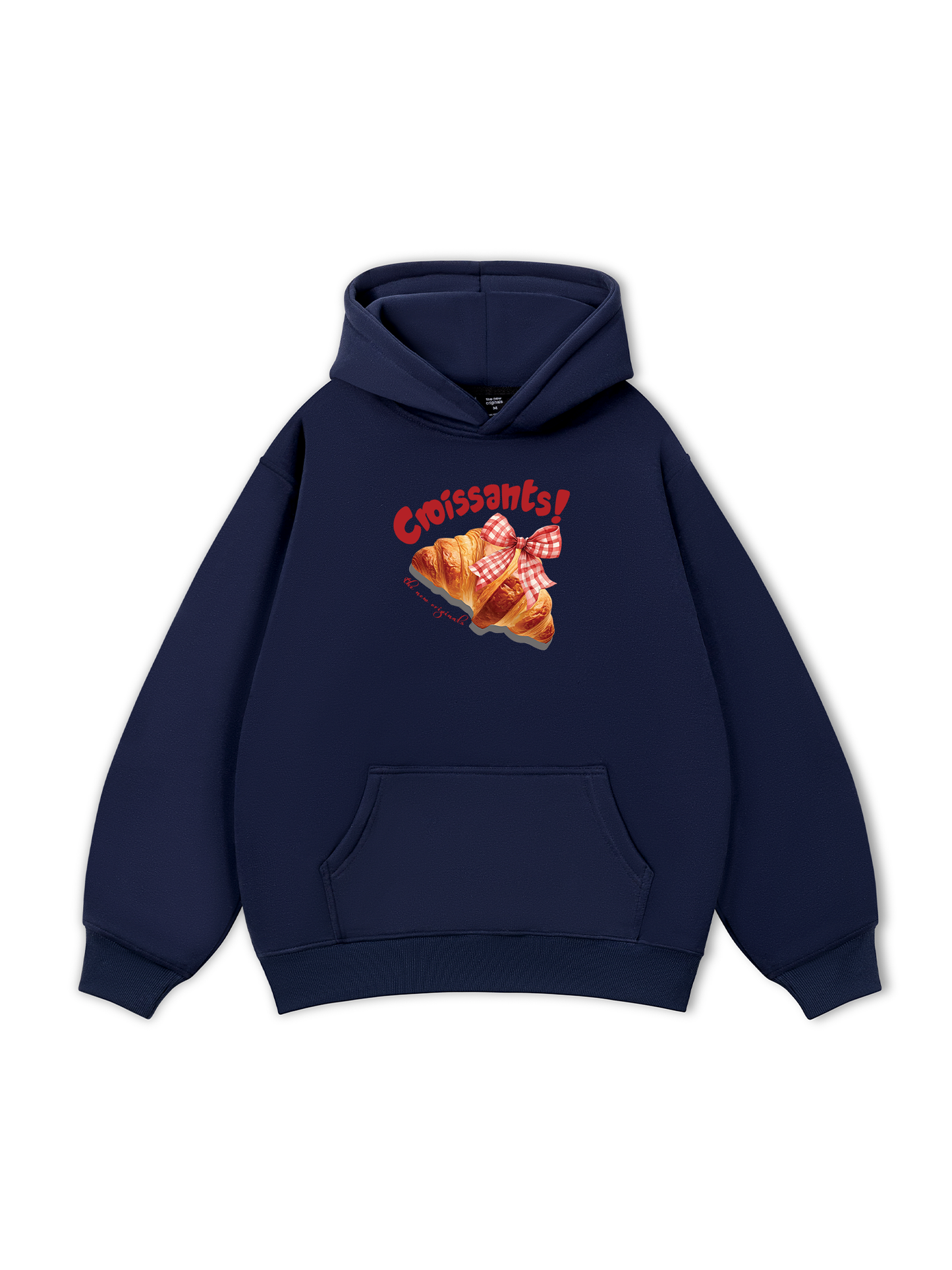 Áo Hoodie Nỉ Bông Sweet Pastry Red Bơ Croissant