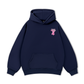 Áo Hoodie Nỉ Bông Pink Fuzzy Font Rabbit