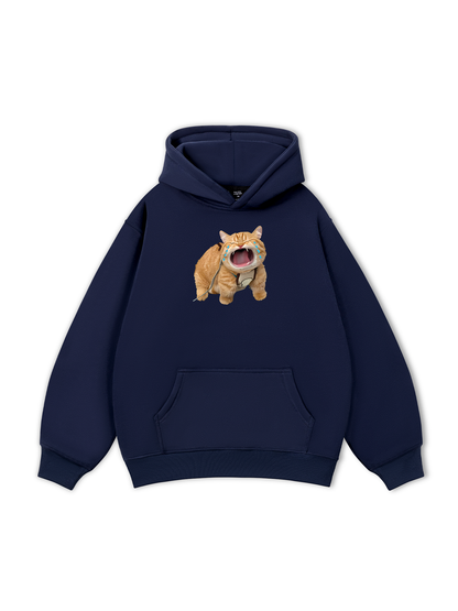 Animal Mood Funny Meow Hoodie