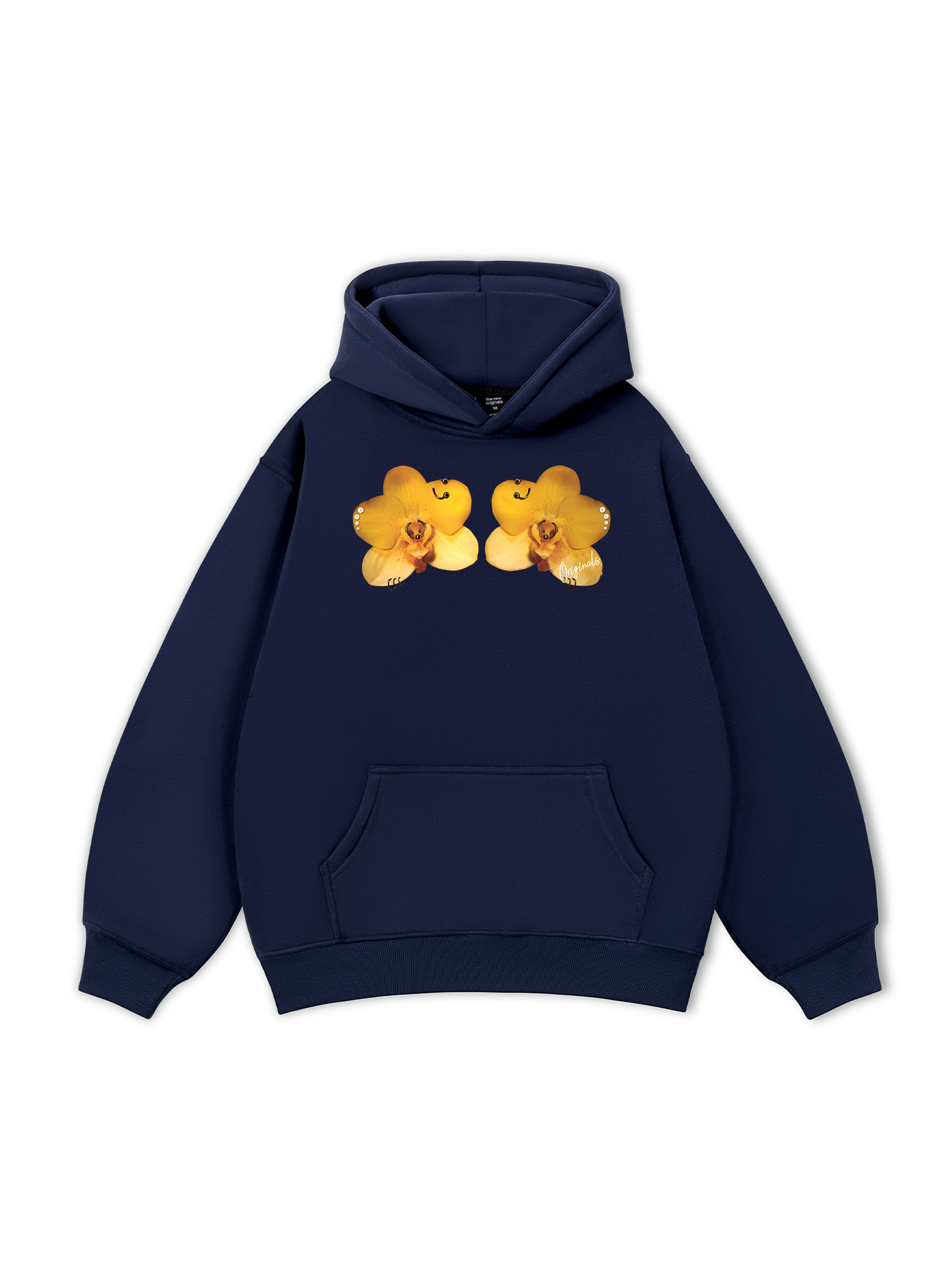 Flower Piercing Art Hoodie