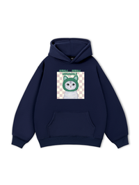 Animal Mood Meow Green Pink Hoodie