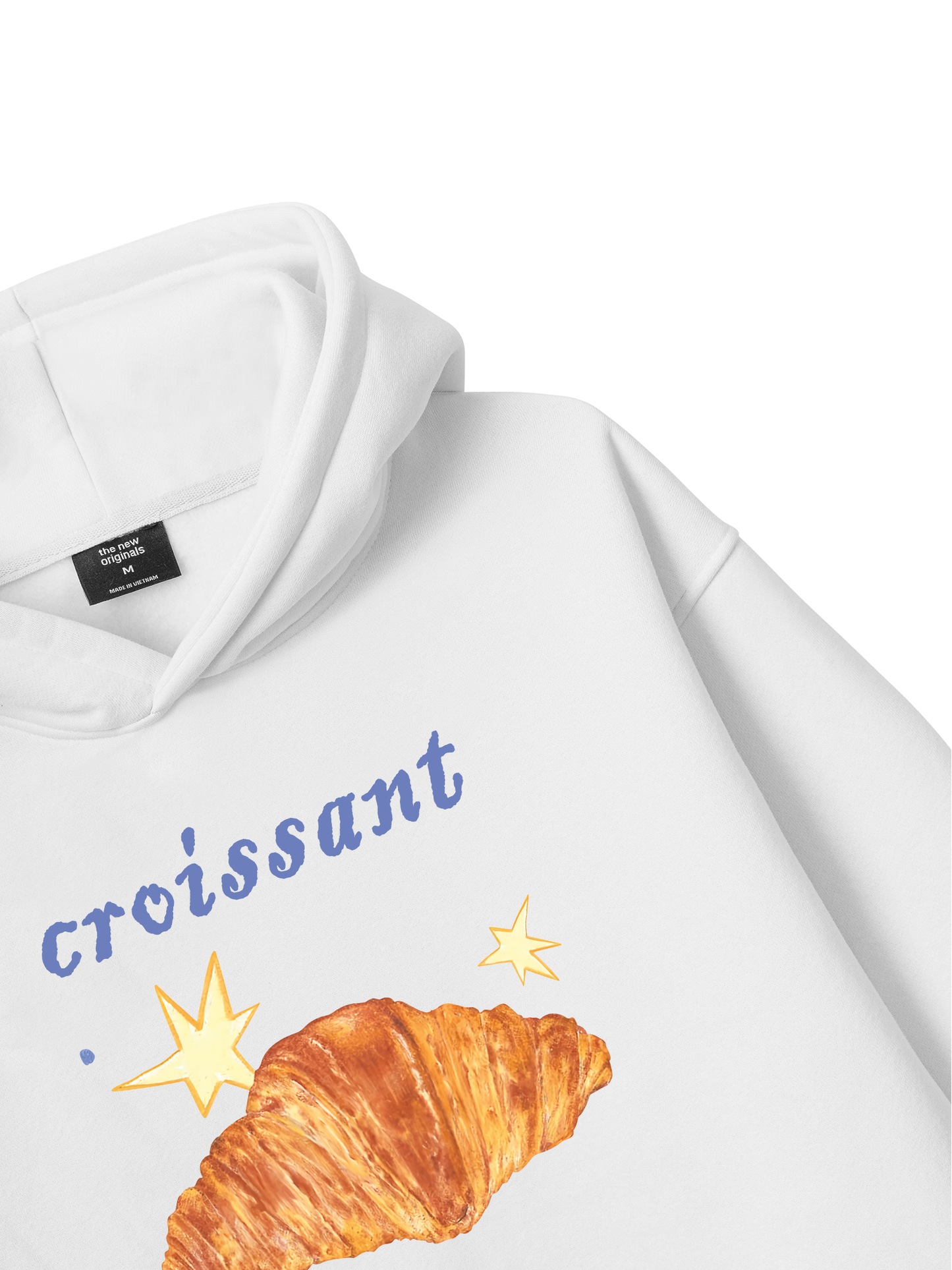 Áo Hoodie Nỉ Bông Croissant