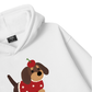 Animal Cute Puppy With Cherry Hoodie