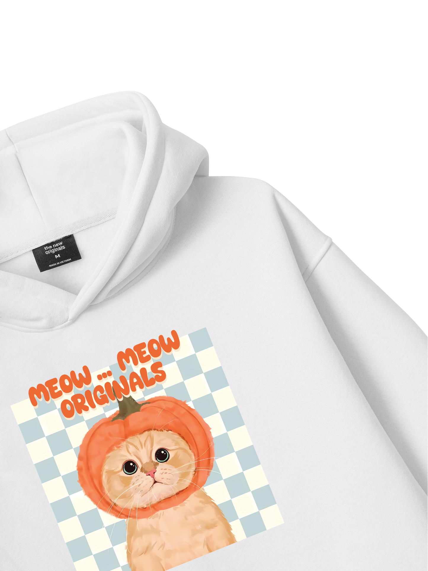 Animal Meow Pumpkin Hoodie