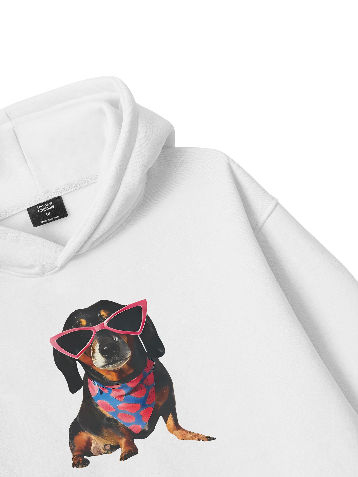 Animal Pink Glasses Hoodie