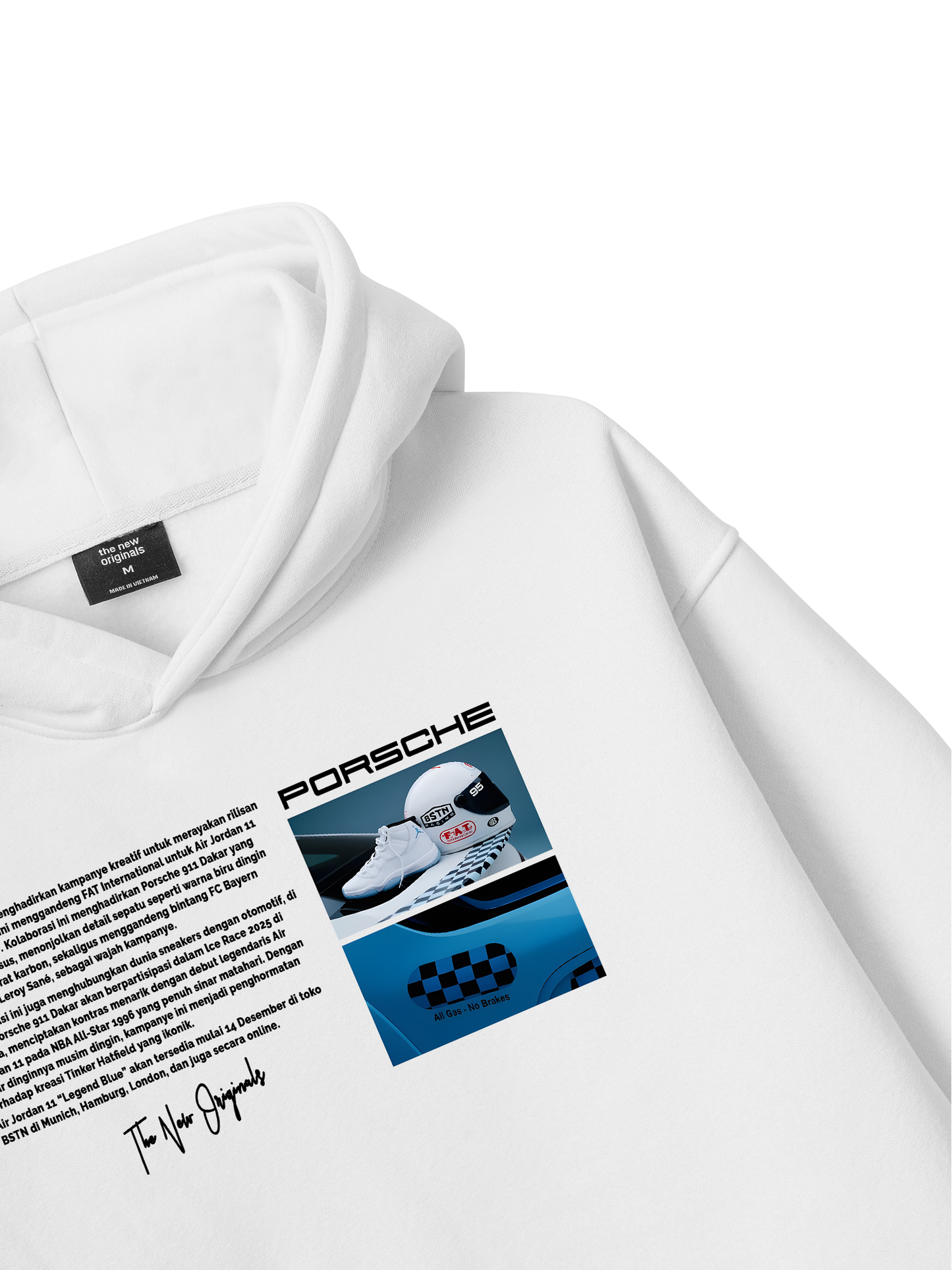CAR Porsche 911 Blue Legend Hoodie