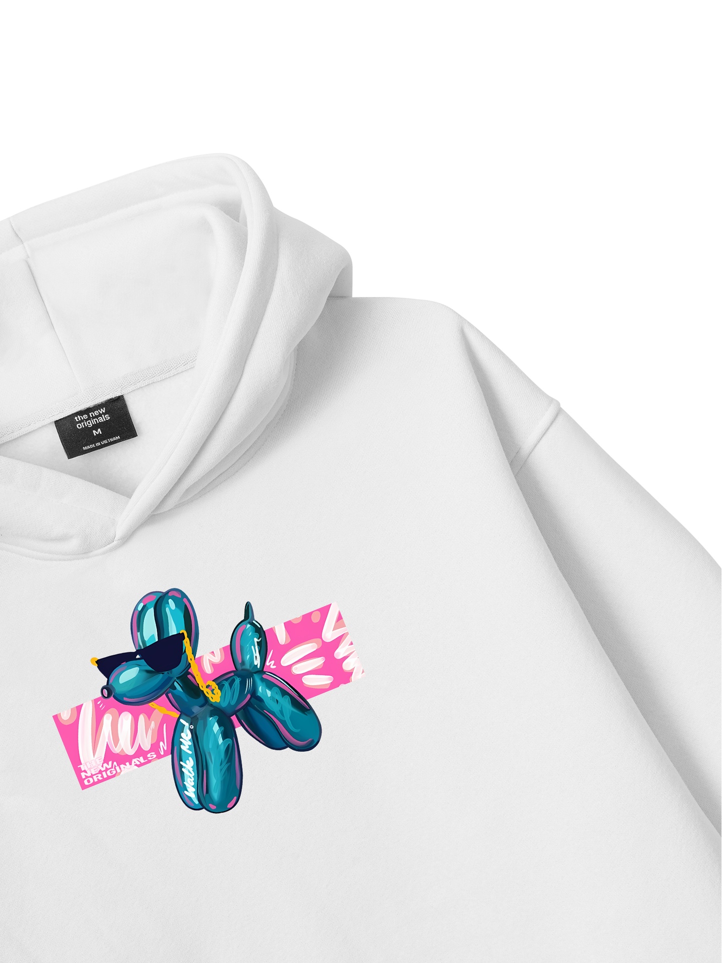 Balloon Dog Walk Me Hoodie