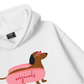 Pink Dachshund Hoodie