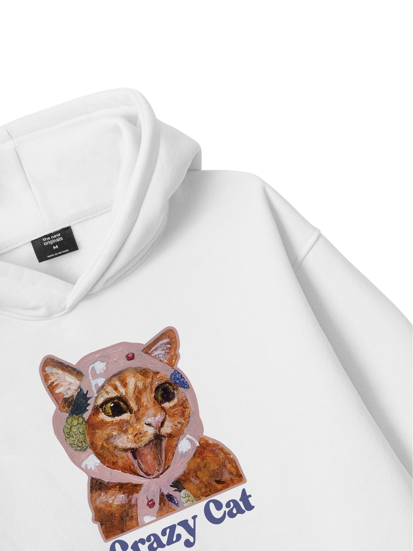 Crazy Cat Hoodie