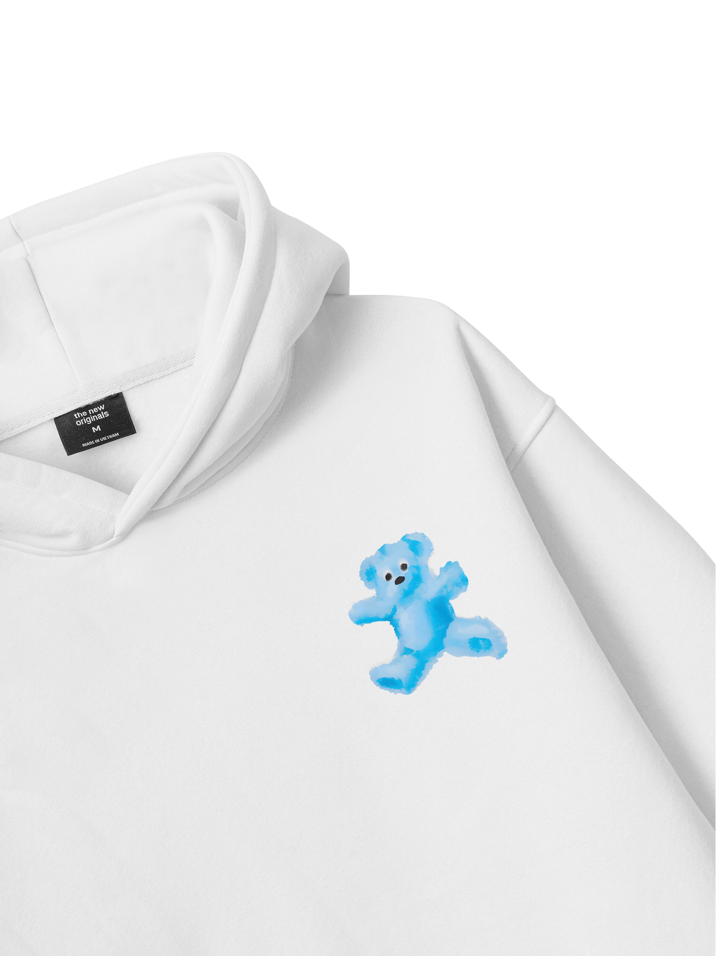 Crayon Three Bear Artwork Hoodie