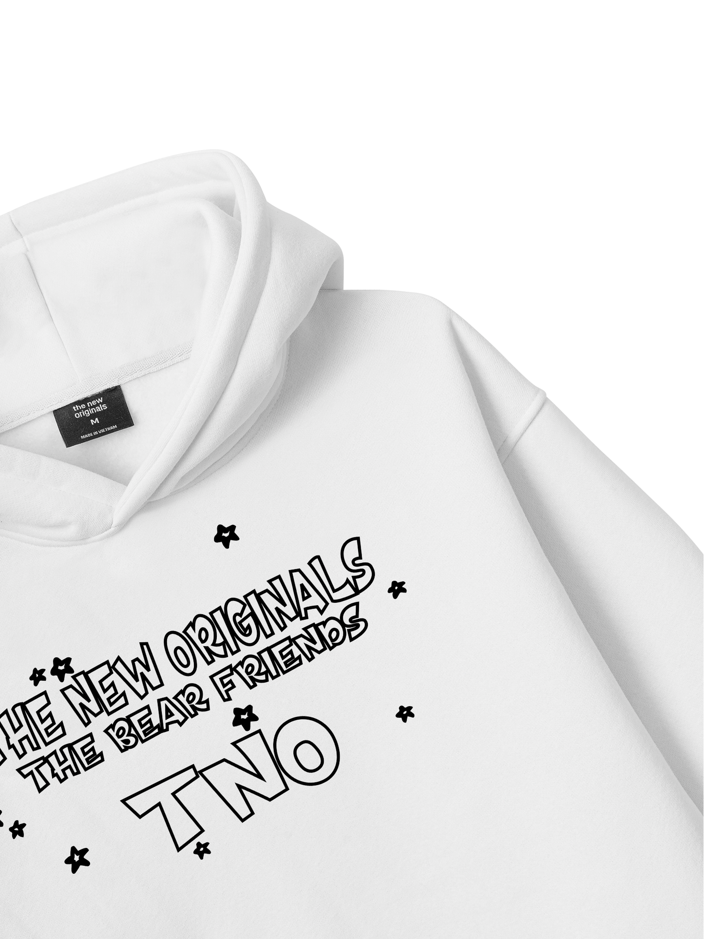 Bear Friends Doodle Artwork Hoodie
