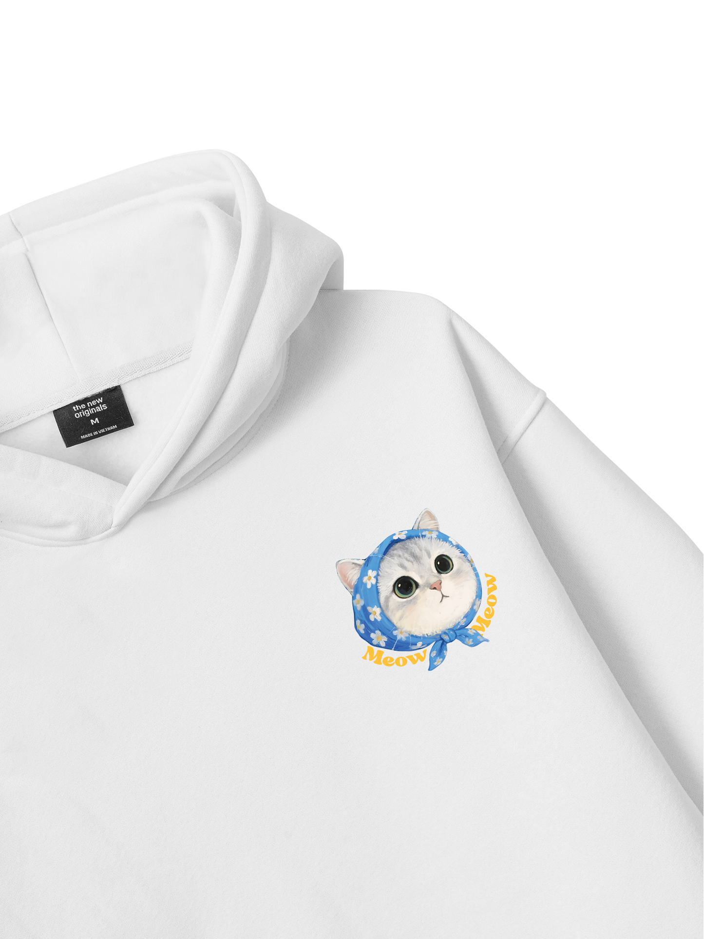 Áo Hoodie Nỉ Bông Cute Cat