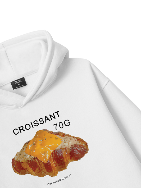 Áo Hoodie Nỉ Bông Sweet Pastry Croisant