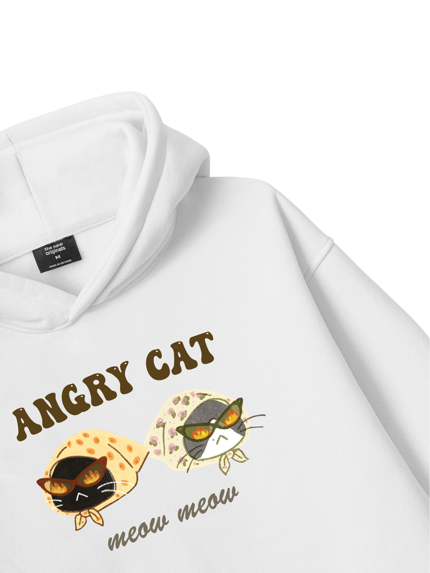 Angry Cat Hoodie