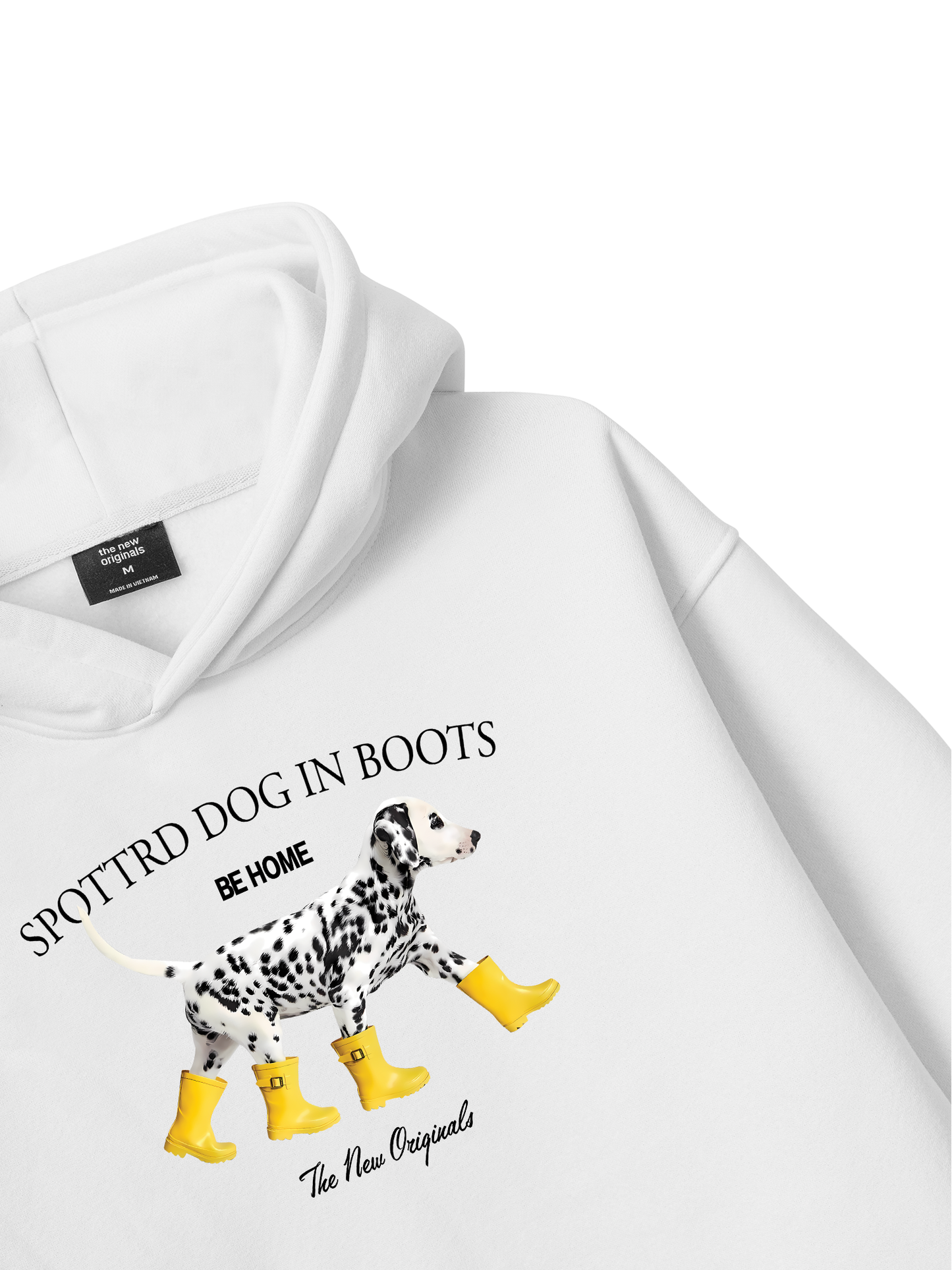 Animal Cute Puppy Yellow Boots Hoodie