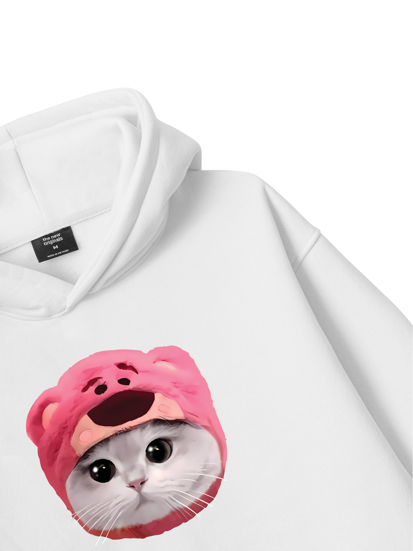 Animal Mood Pink Meow Hoodie
