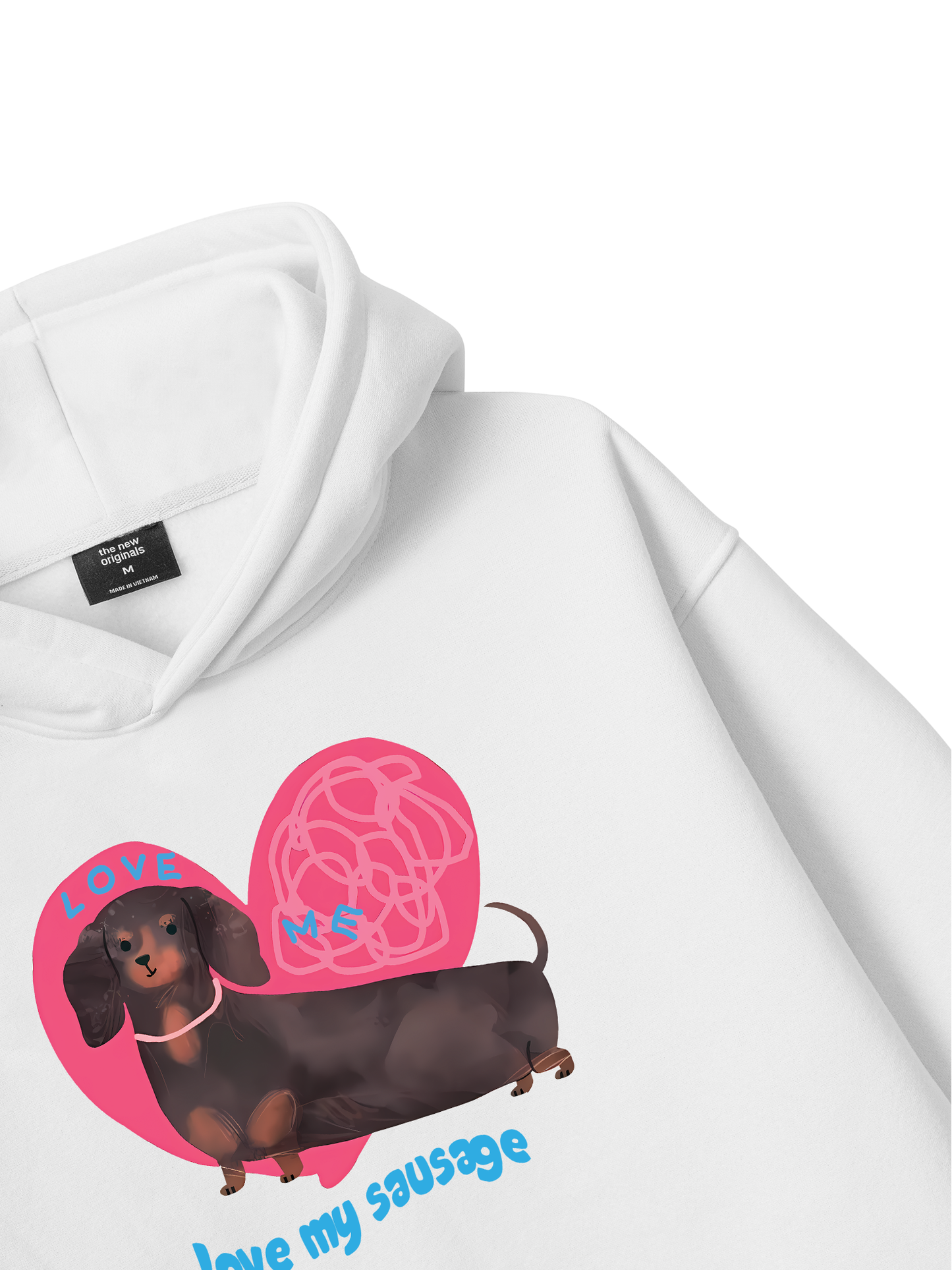 Animal Mood love my sausage Hoodie