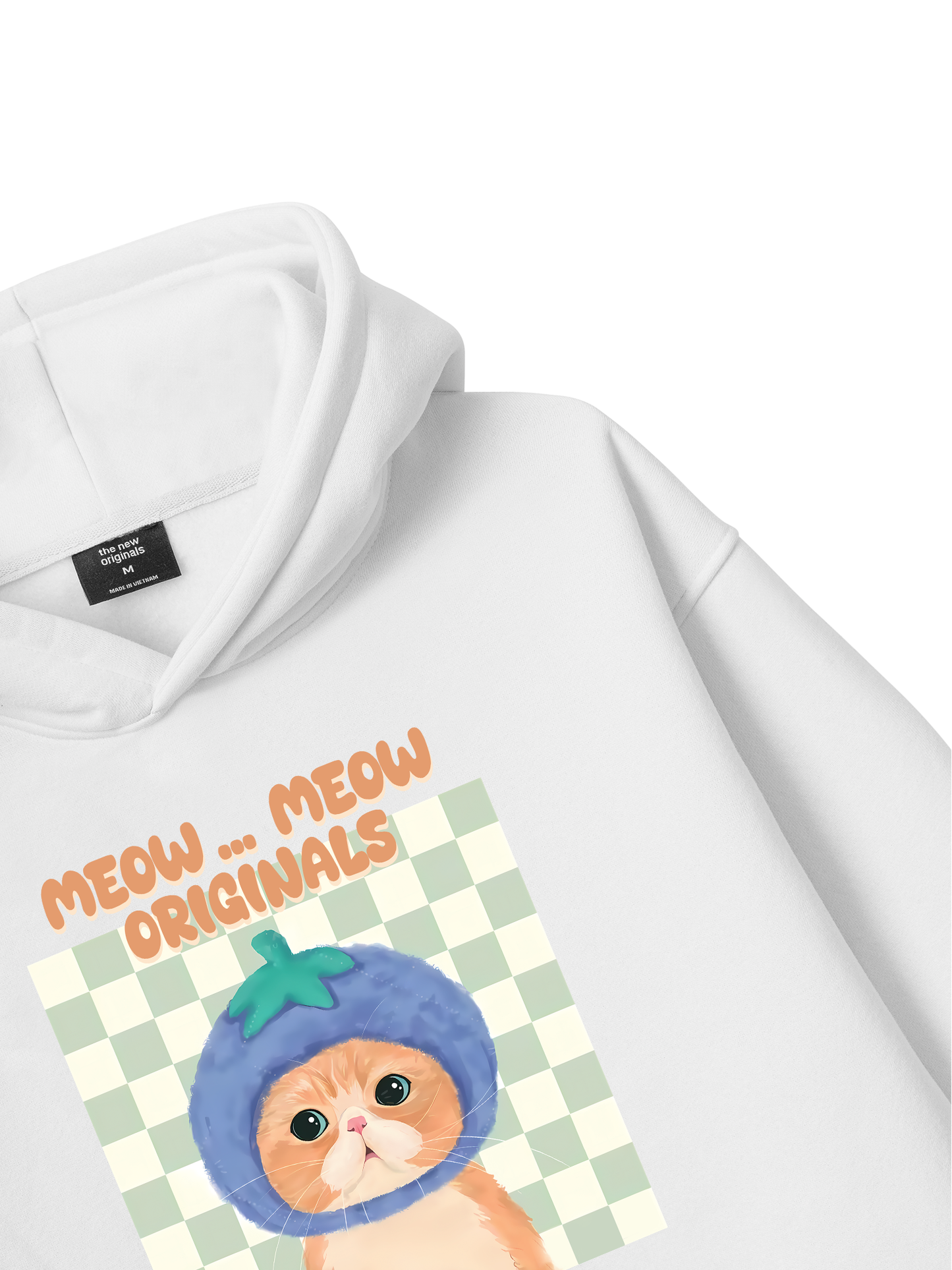 Áo Hoodie Nỉ Bông Animal Meow