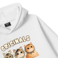 Áo Hoodie Nỉ Bông Cute Three Cat Vitamin Meow