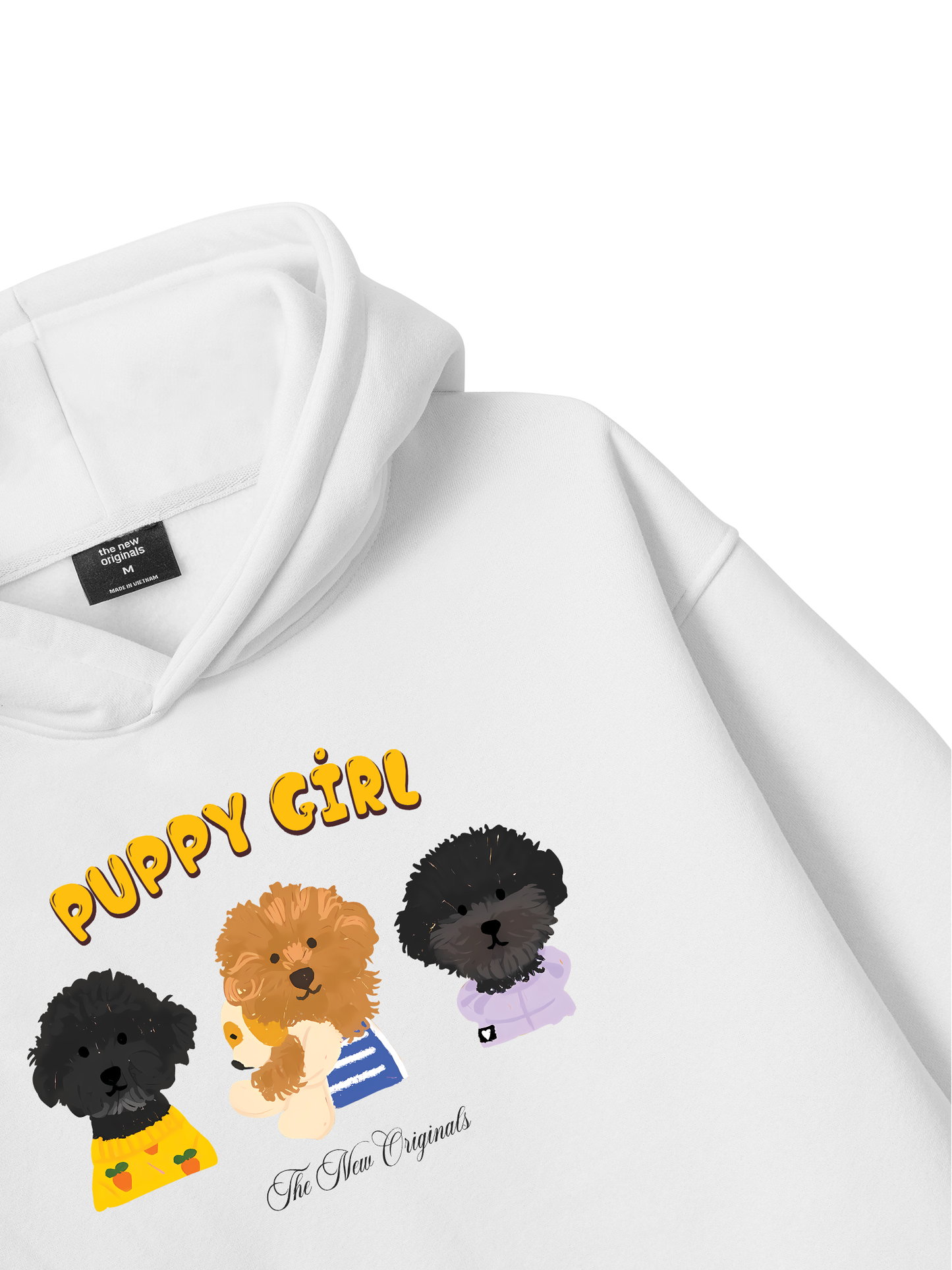 Animal Puppy Girl Hoodie