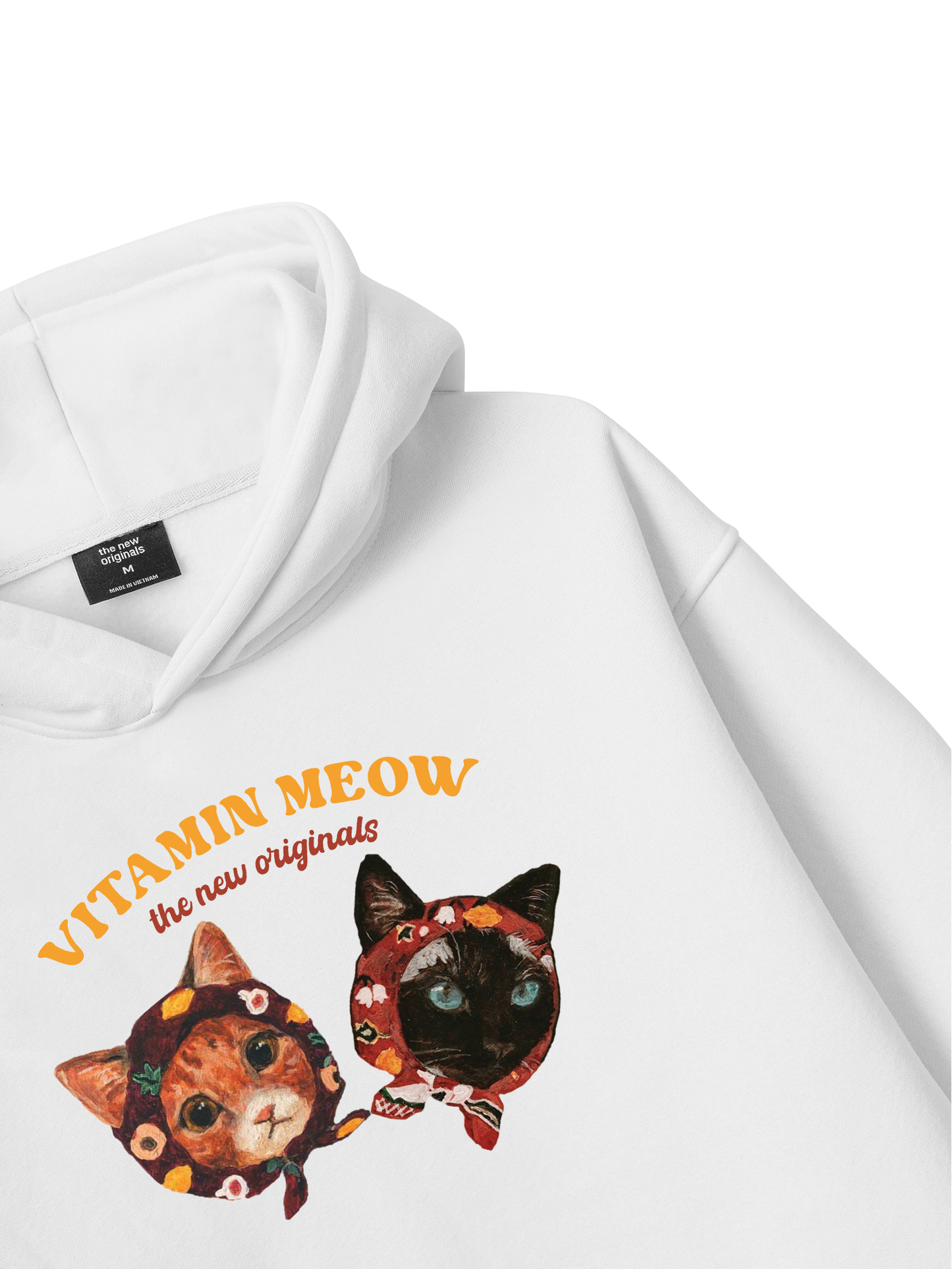 Áo Hoodie Nỉ Bông Vitamin Meow