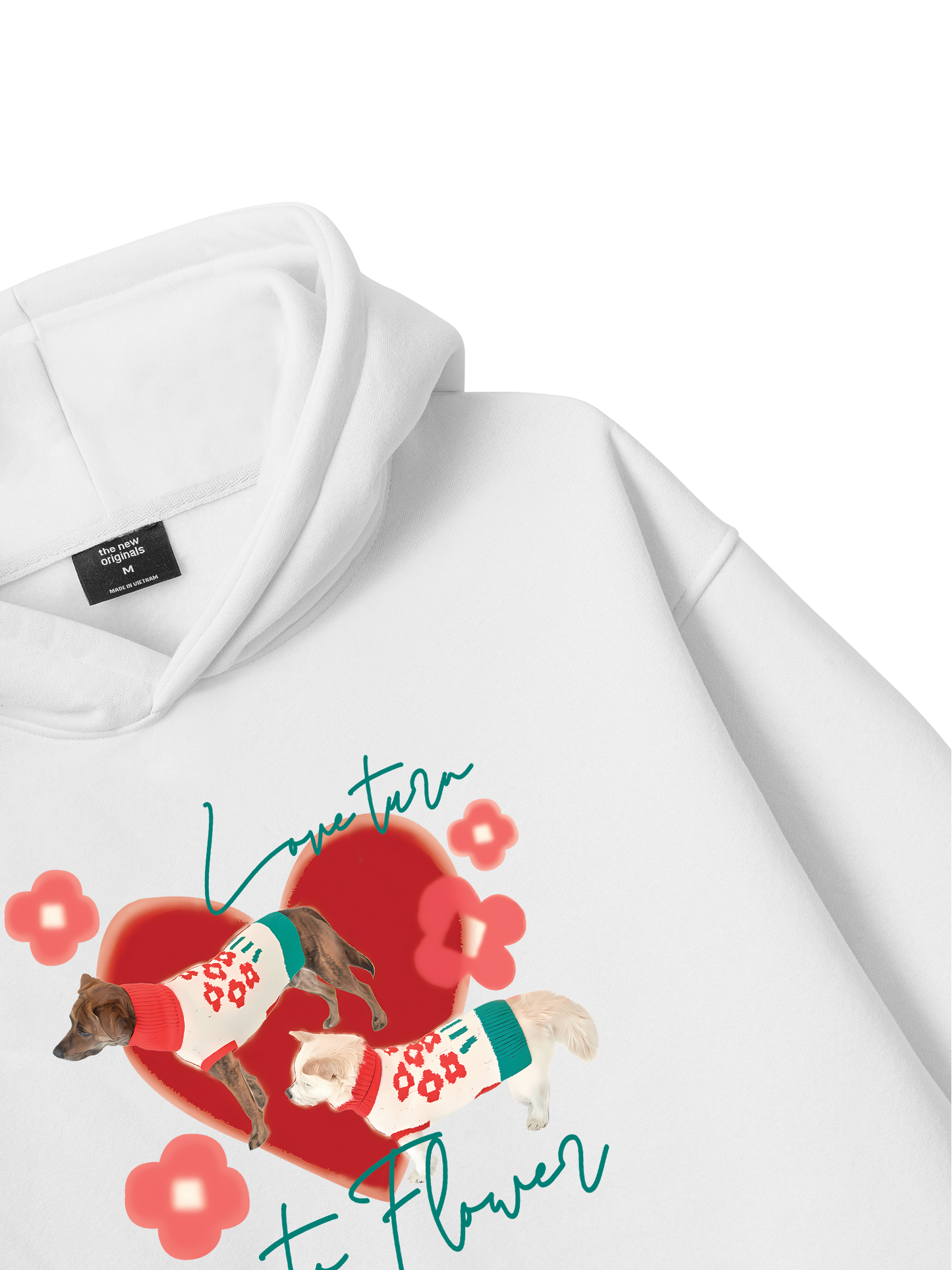 Animal Mood Love Turr Into Flower Hoodie