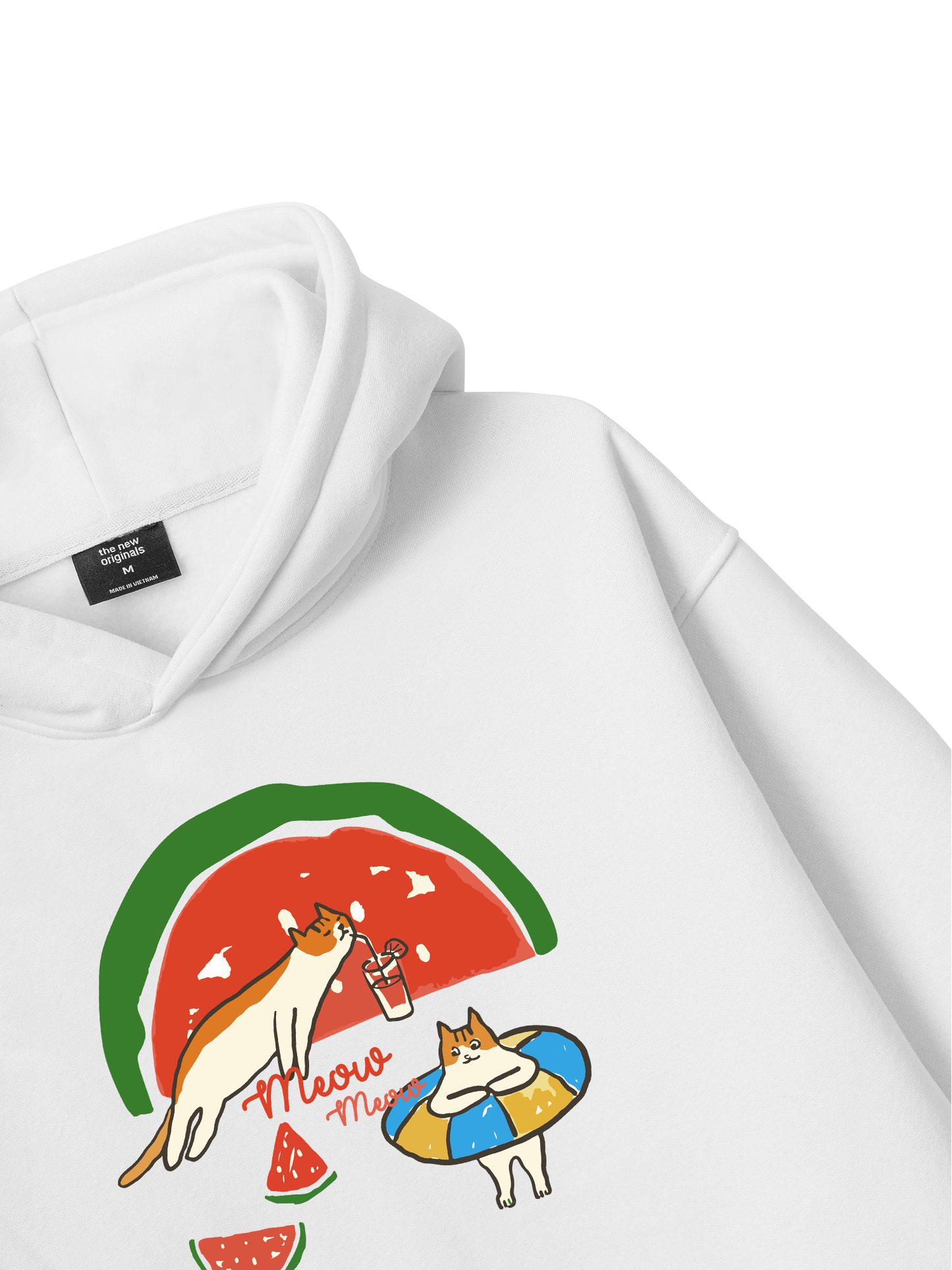 Meow Meow Watermelon Hoodie