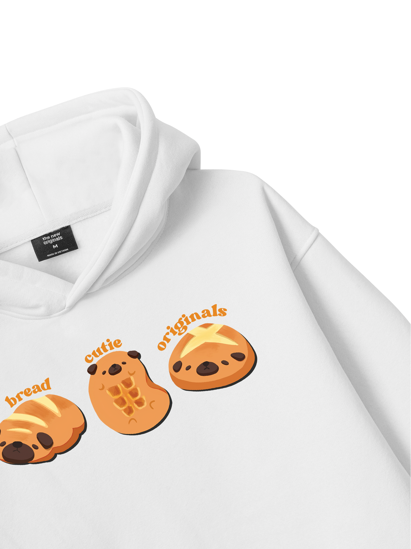 Áo Hoodie Nỉ Bông Cutie Bread