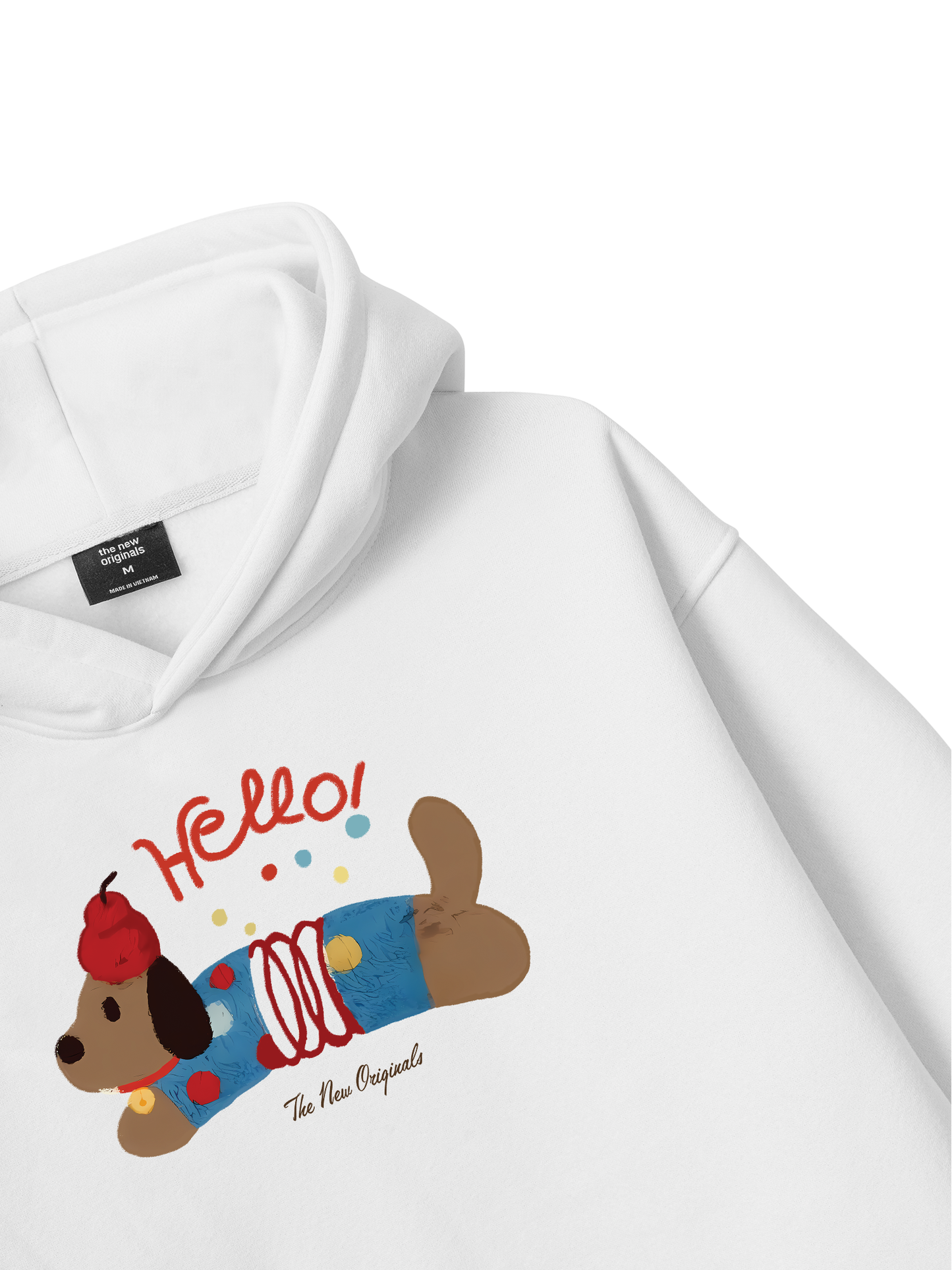 Animal Hello Cute Puppy Hoodie