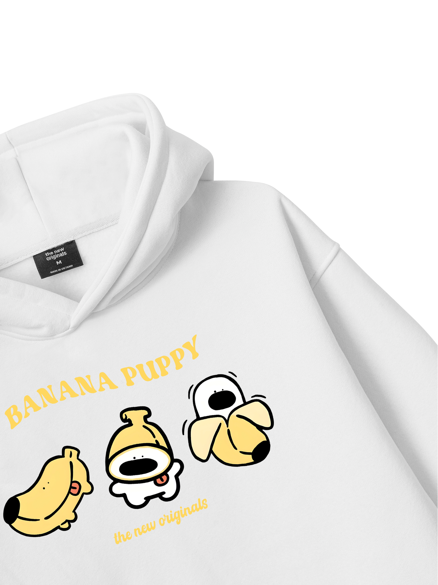 Áo Hoodie Nỉ Bông Banana Puppy