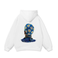 Blue Daisy Hairstyle Hoodie