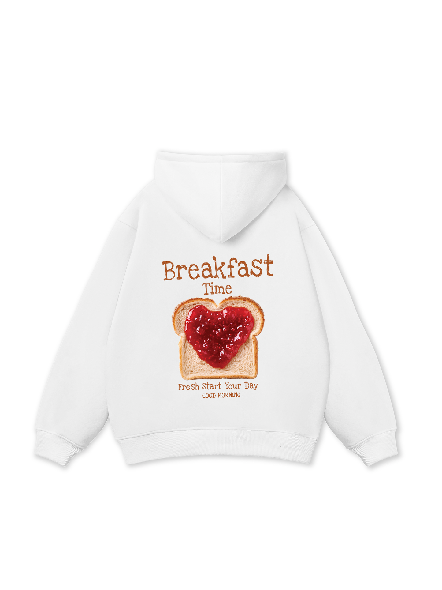 Áo Hoodie Nỉ Bông Breakfast Time