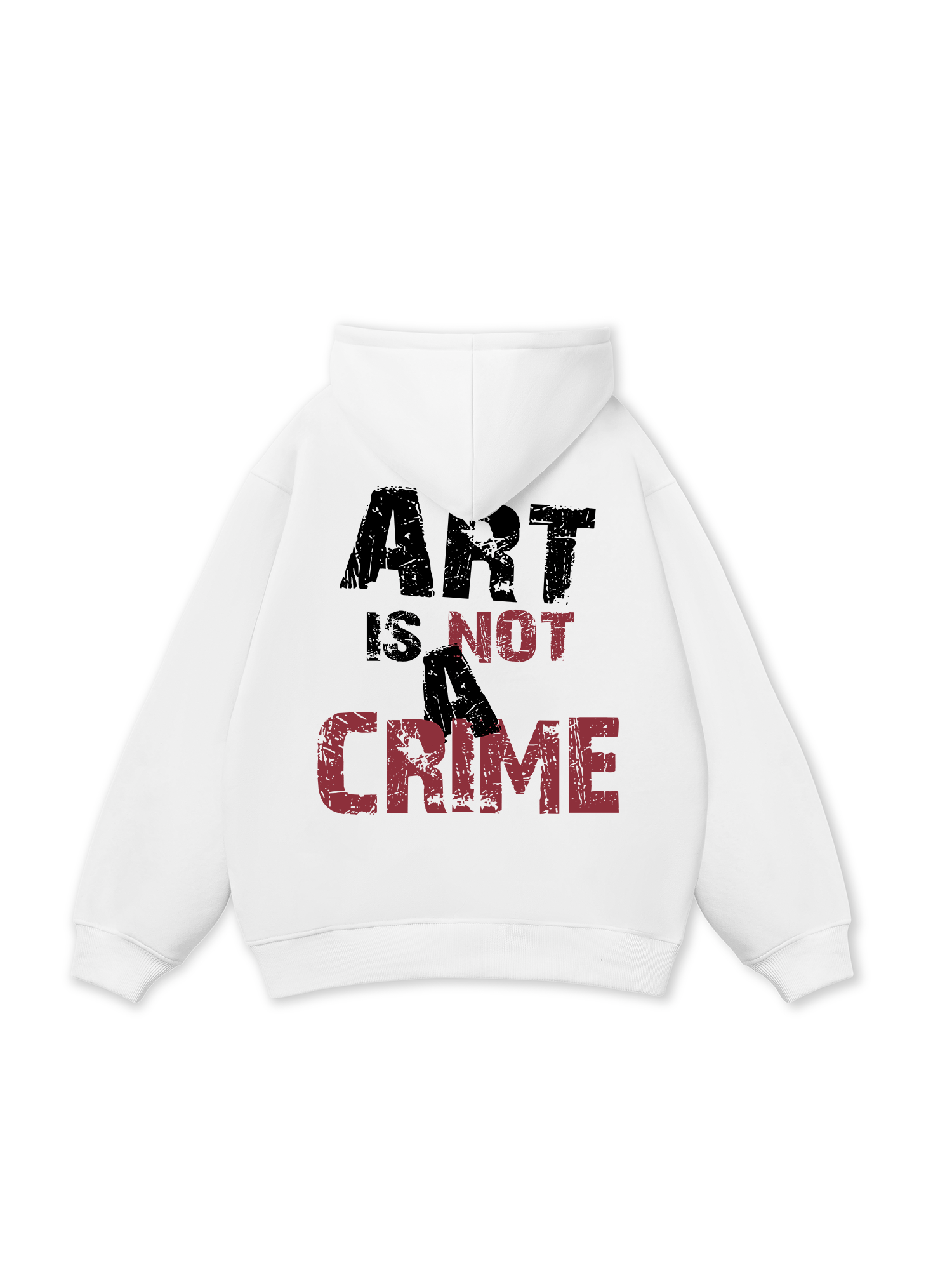 Be Bold Art Is Not A Crime Hoodie