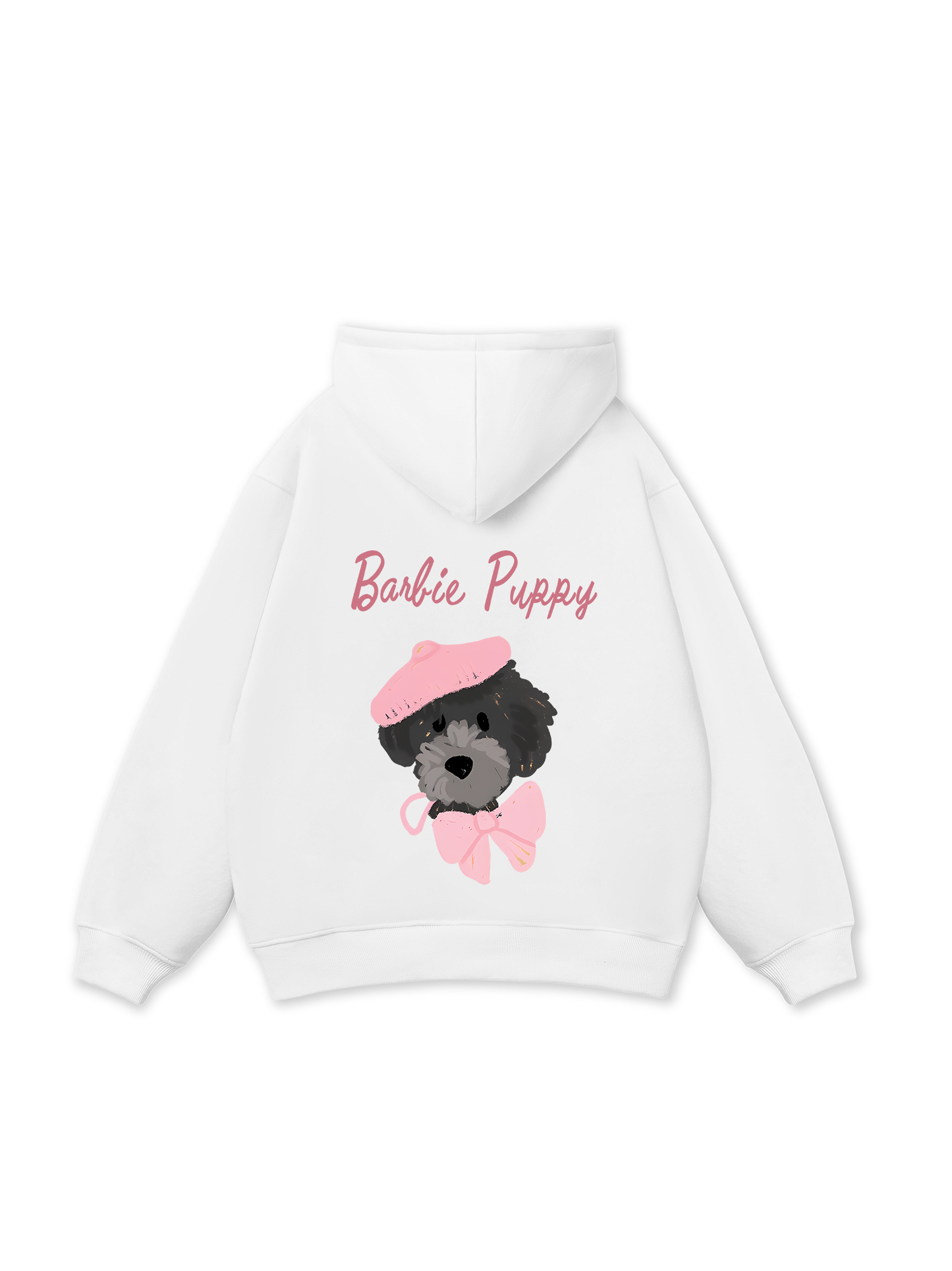 Áo Hoodie Nỉ Bông Animal Barbie Puppy