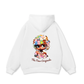 Colorful Plush Doll Head Cover Cartoon girl Hoodie