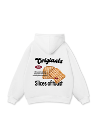 Áo Hoodie Nỉ Bông Sweet Passtry Slices Off Toast