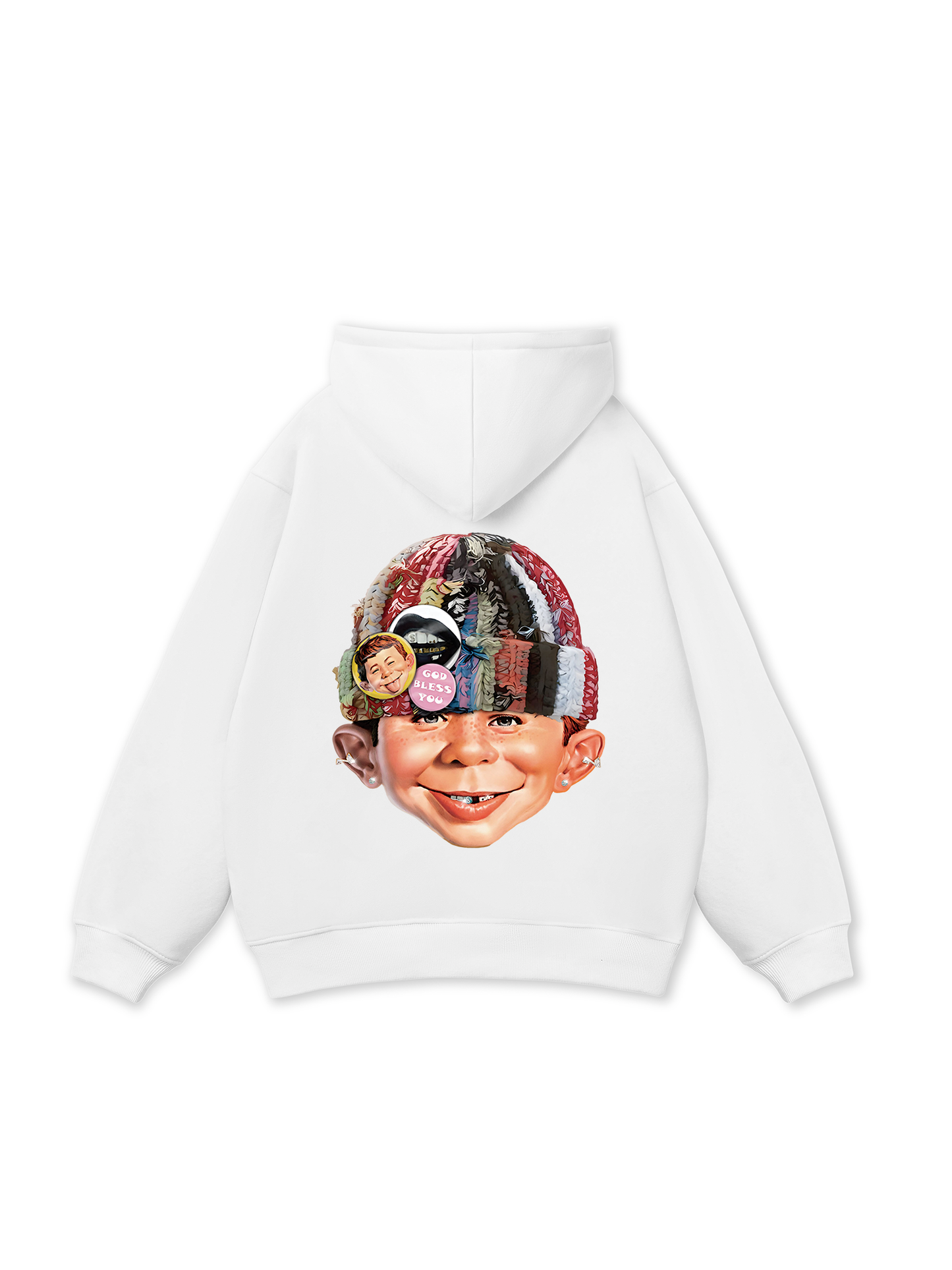 Bad Boy with Knit Cap Hoodie