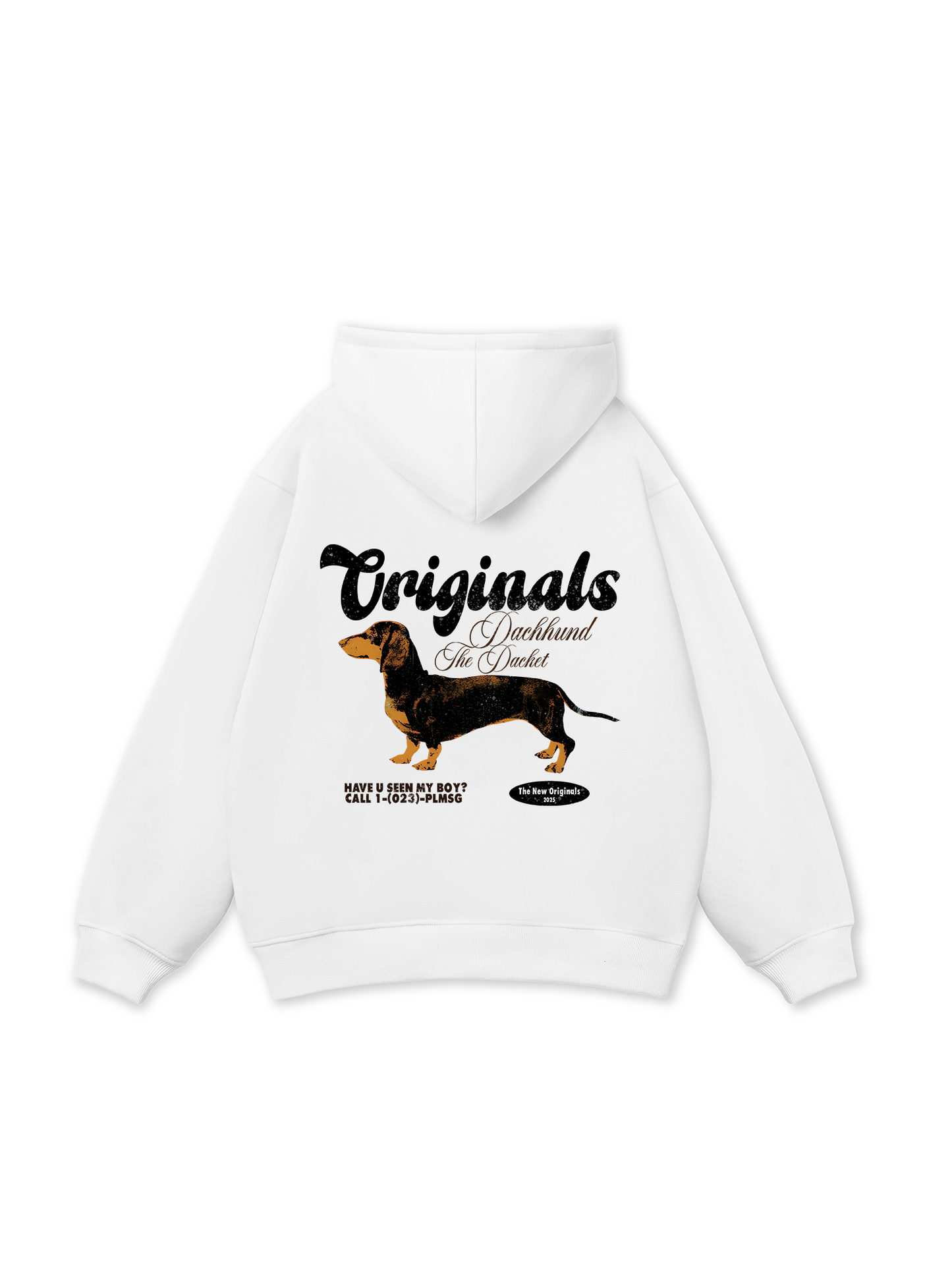 Retro Dachshund Hoodie
