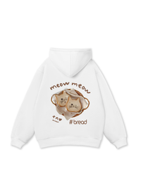 Áo Hoodie Nỉ Bông Sweet Pastry Meow Meow Bead